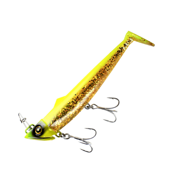 ジャックアイ フリフリシャッド 30g(#06 チャートゴールド)